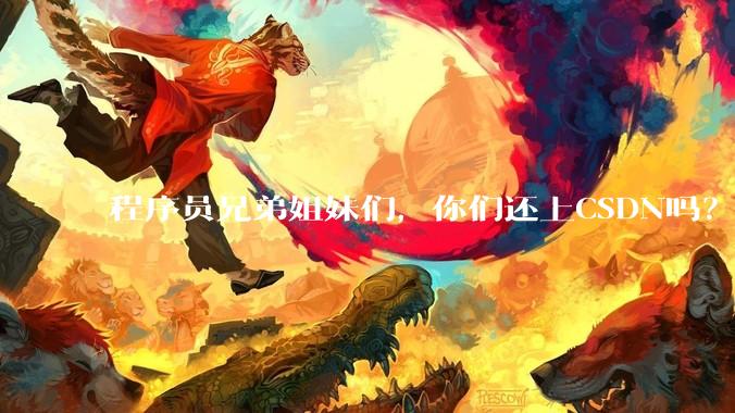 程序员兄弟姐妹们，你们还上CSDN吗？